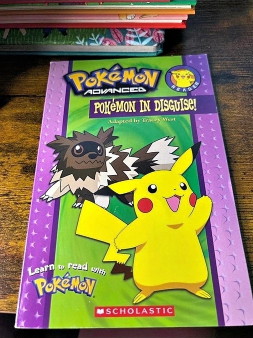 Scholastic Pokémon Advanced: Pokémon in Disguise! Learning Book